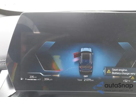 2025 BMW X1 xDrive28I из США, поврежденный, VIN WBX73EF07S5228659